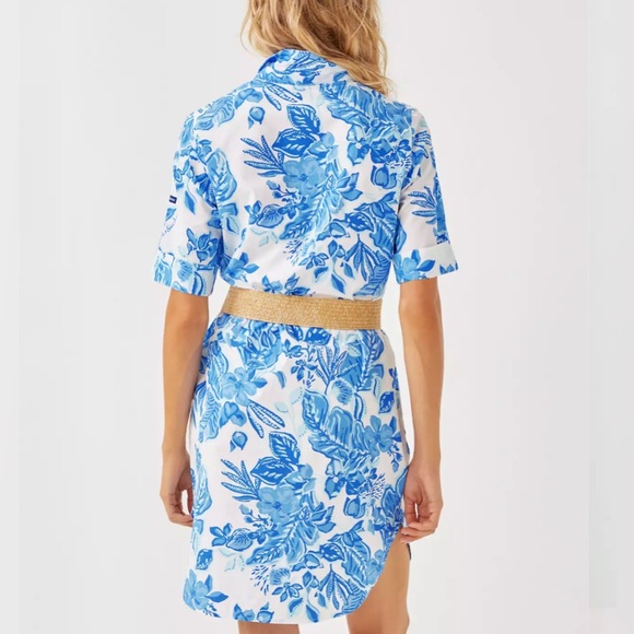 Lilly Pulitzer- Lilly x Saint James Leonie Shirt Dress - Picture 3 of 5